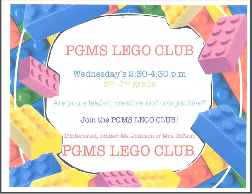 PGMS Lego Club 